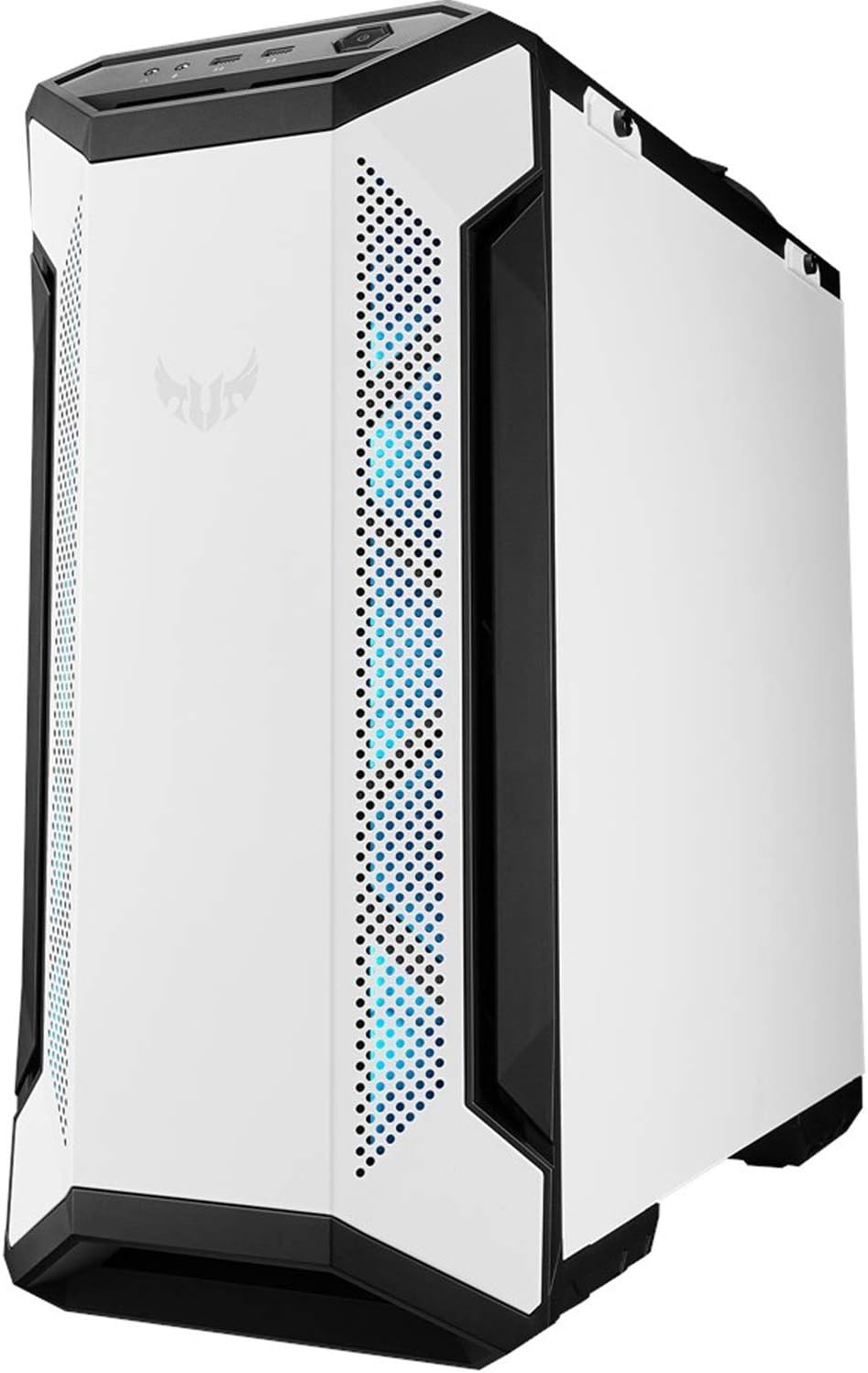 ASUS TUF Gaming GT501 White Edition EATX , tempered-glass side panel RGB GAMING CASE ASUS TUF Gaming GT501 White Edition EATX , tempered-glass side panel RGB GAMING CASE